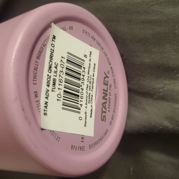 Stanley Pastel Lilac 40oz H2O Quencher Travel Mug with Handle - Picture 6 of 6